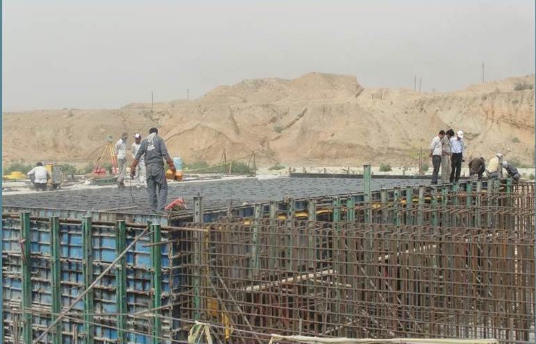 Culvert Construction Of kheir Abad Dam 