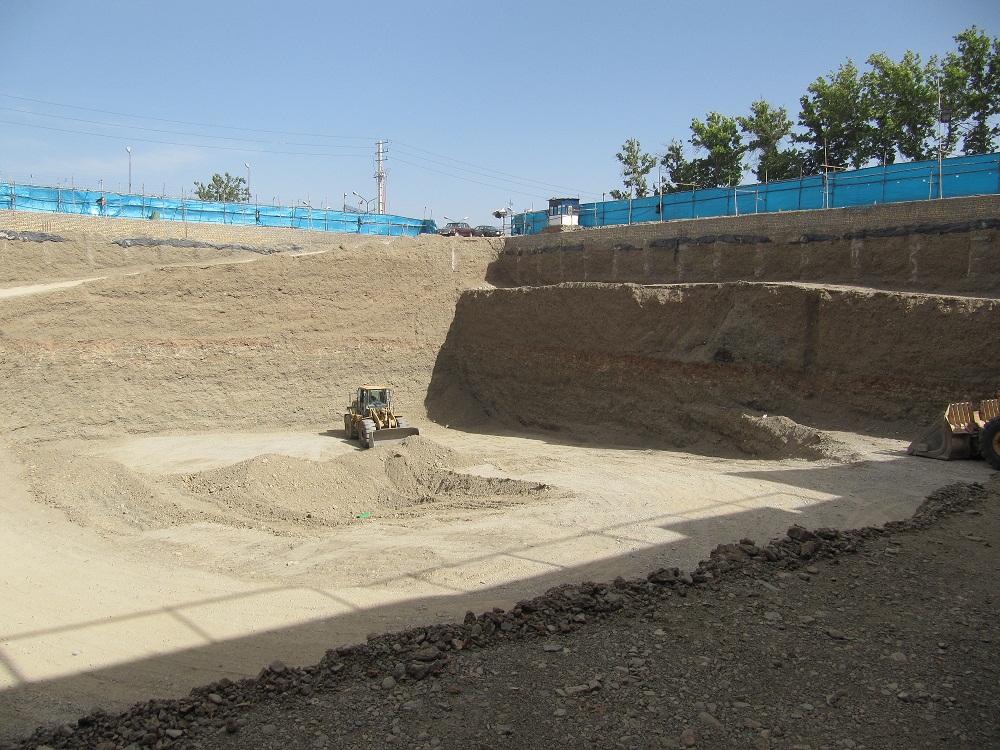 Excavation, Design and execution of earth retaining structure for Atlas commercial-administrative complex 