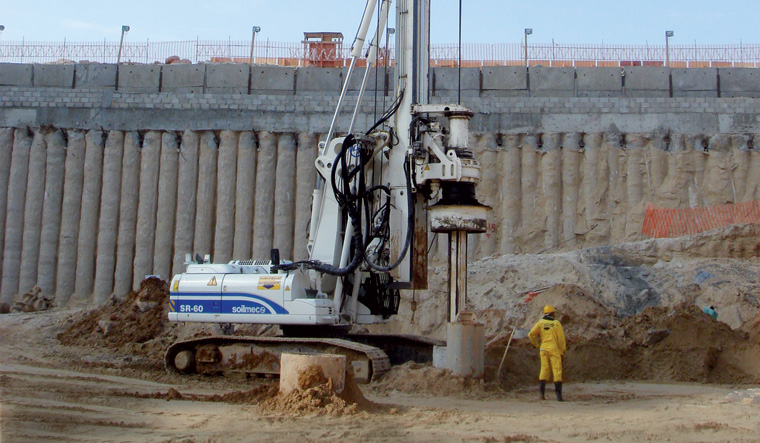 Drilling rig & in-situ piling (CFA)