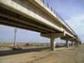 Construction of Akhtar Overpass Bridge