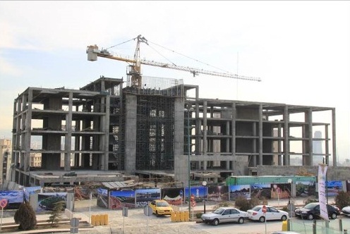 Construction of Foundation and structure of Dayeratol maaref building